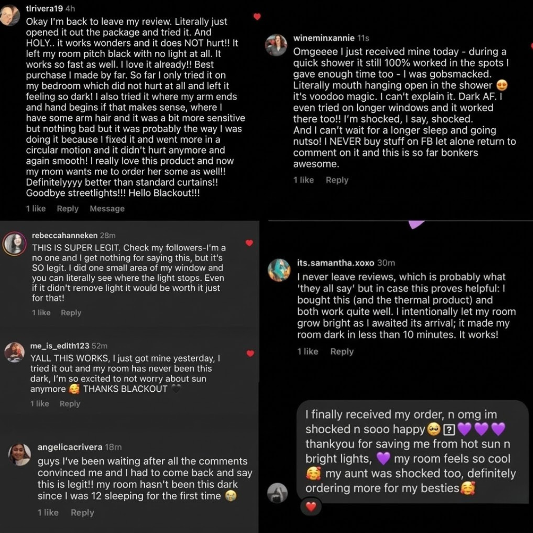 Blackly™ Total Blackout System