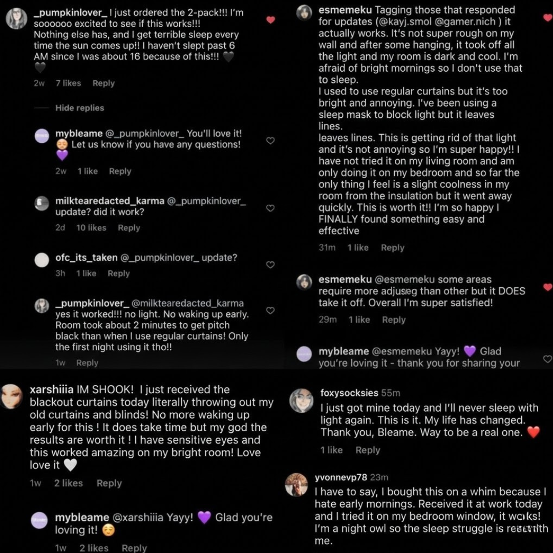 Blackly™ Total Blackout System